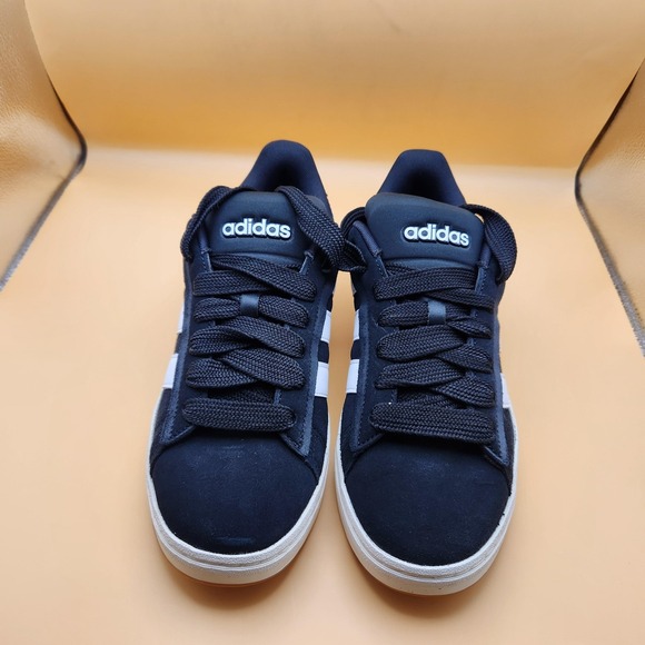 adidas Other - Adidas Cloudfoam Shoes Mens Size 9 Black White Low Top Casual Sneakers AJR0543